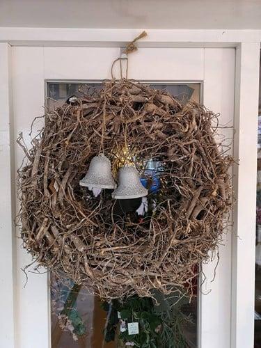 Kerstklok Kerstbel Styropor Piepschuim 9 cm met kleine manco, Hobby en Vrije tijd, Knutselen, Nieuw, Ophalen of Verzenden