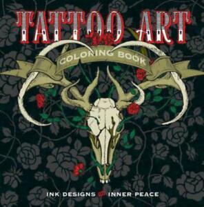 Tattoo Art Coloring Book: Ink Designs For Inner Peace, Boeken, Overige Boeken, Gelezen, Verzenden