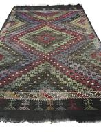 Turkse handgemaakte oosterse - Kelim - 187 cm - 280 cm, Huis en Inrichting, Nieuw