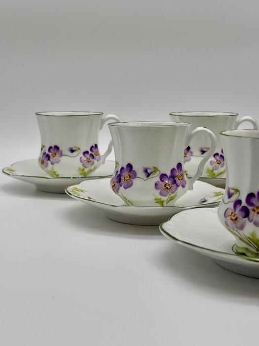 Porcelaine Bavaroise - Koffieservies voor 6 (12) - Porselein, Antiek en Kunst, Antiek | Glas en Kristal