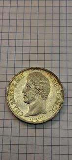 Frankrijk. Charles X. 5 Francs 1827-W, Lille (Zonder