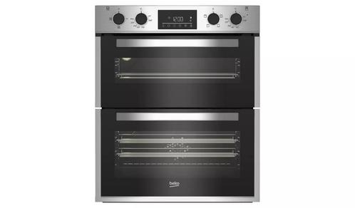 Beko BBTF26300X 72cm Inbouw Dubbele Hetelucht Oven A-label, Witgoed en Apparatuur, Ovens, Inbouw, Hete lucht, Stoom, Nieuw, Oven met grill