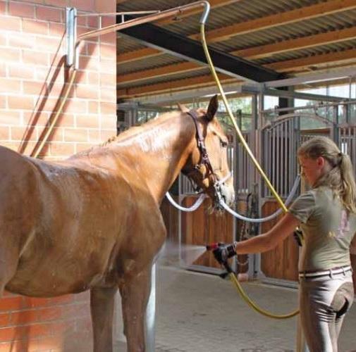 Paardendouche met zwenkarm, Dieren en Toebehoren, Paarden en Pony's | Overige Paardenspullen, Nieuw, Ophalen of Verzenden