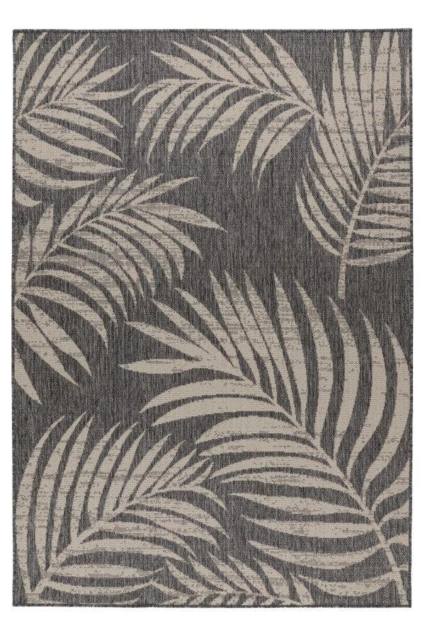 Buitenkleed | Casa | Bladeren | Zilver | 60x110 cm, Huis en Inrichting, Stoffering | Tapijten en Kleden, Verzenden