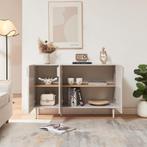 Commode Starvili dressoir 75x115x38 cm beige [en.casa], Huis en Inrichting, Kasten | Dressoirs, Verzenden, Nieuw