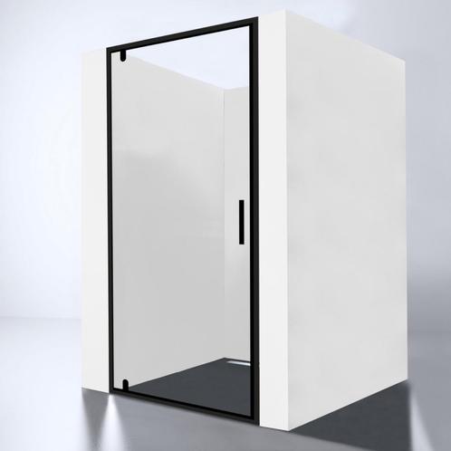 Nisdeur Best Design Baron 80x200 cm Nano Glas 8 mm Mat Zwart, Doe-het-zelf en Verbouw, Sanitair, Douche, Nieuw, Ophalen of Verzenden