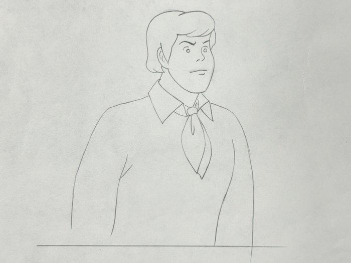 Hanna-Barbera Originele animatietekening van Fred Jones -, Cd's en Dvd's, Dvd's | Tekenfilms en Animatie