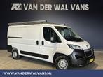 Peugeot Boxer 2.2 BlueHDi 120pk L2H1 Euro6 Airco | 2x zijdeu, Auto's, Stof, Gebruikt, Wit, Dealer onderhouden