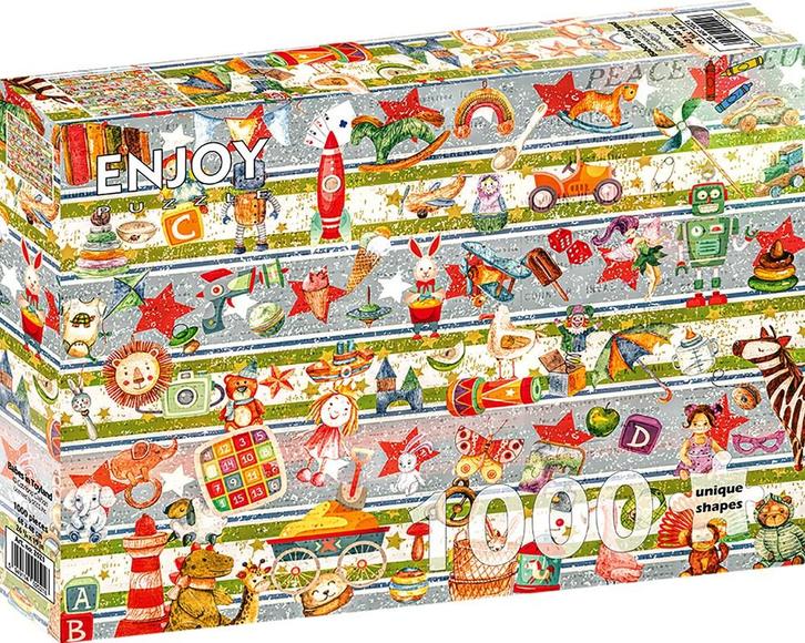 Toyland Puzzel (1000 stukjes) | Enjoy Puzzle - Puzzels, Hobby en Vrije tijd, Denksport en Puzzels, Nieuw, Verzenden