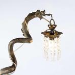 Antieke Pegel Wandlamp met Draakvormige arm, Huis en Inrichting, Ophalen, Nieuw