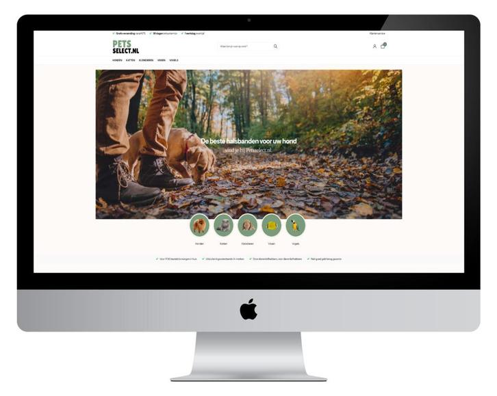 Luxe dierenwebshop te koop! €1750 kant en klaar, Zakelijke goederen, Exploitaties en Overnames