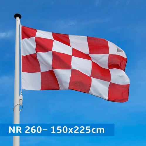 NR 260: Vlag Noord-Brabant-150 x 225 cm, Diversen, Vlaggen en Wimpels, Nieuw