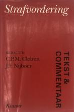 Strafvordering / Tekst & Commentaar 9789026825279, Verzenden, Gelezen, Rob Nijenhuis