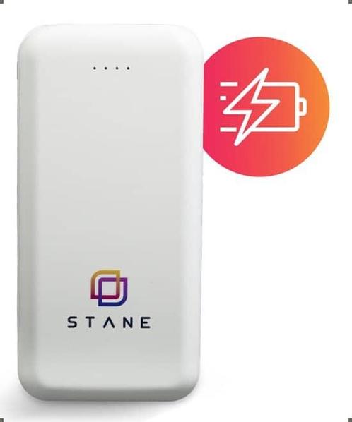 Stane powerbank 20.000mAh, 4 Poorten (Dual 2.4A, Telecommunicatie, Powerbanks, Zo goed als nieuw, Ophalen of Verzenden