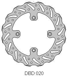 Delta Braking achter remschijf ( 200mm ) Type G Suzuki RM 85, Motoren, Onderdelen | Merk-onafhankelijk, Ophalen of Verzenden