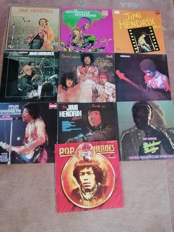 Jimi Hendrix & Related - Collection of 10 x albums - Diverse beschikbaar voor biedingen