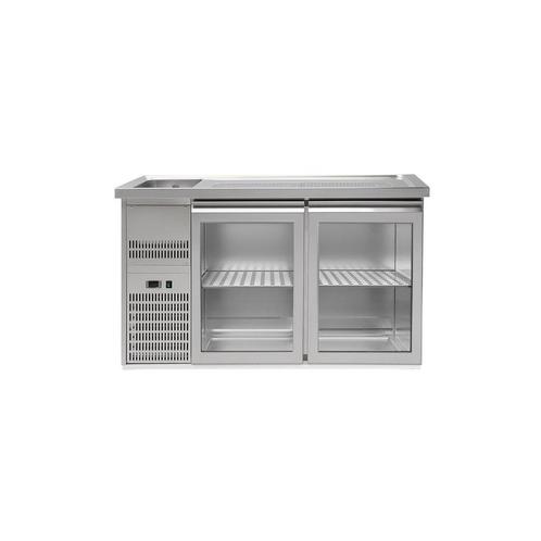 GGM Gastro | Biertoog Premium PLUS - 1550x700mm - 2 glazen |, Zakelijke goederen, Horeca | Meubilair en Inrichting, Verzenden