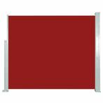 vidaXL Windscherm uittrekbaar 120x300 cm rood, Verzenden, Nieuw