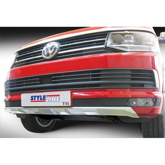 Voorspoiler Skid Plate Zilver Transporter T6 GR FSP165S, Auto-onderdelen, Interieur en Bekleding, Nieuw, Volkswagen