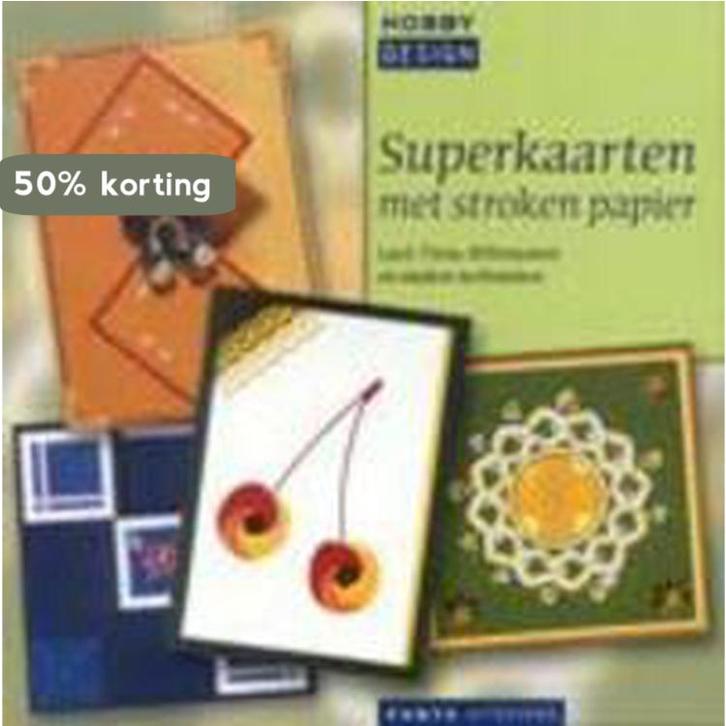 SUPERKAARTEN - MET STROKEN PAPIER 9789058772459, Boeken, Hobby en Vrije tijd, Gelezen, Verzenden