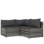 Loungeset met kussens | Retourdeal | 35% Korting, Tuin en Terras, Tuinsets en Loungesets, 5 zitplaatsen, Rotan, Nieuw, Ophalen of Verzenden