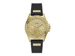 GUESS W1160L1 dames horloge 40 mm - Zwart, Verzenden, Zo goed als nieuw
