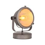 LABEL51 - Lamp Multifunctional - Burned Steel Metaal, Huis en Inrichting, Lampen | Tafellampen, Minder dan 50 cm, Nieuw, Industrieel