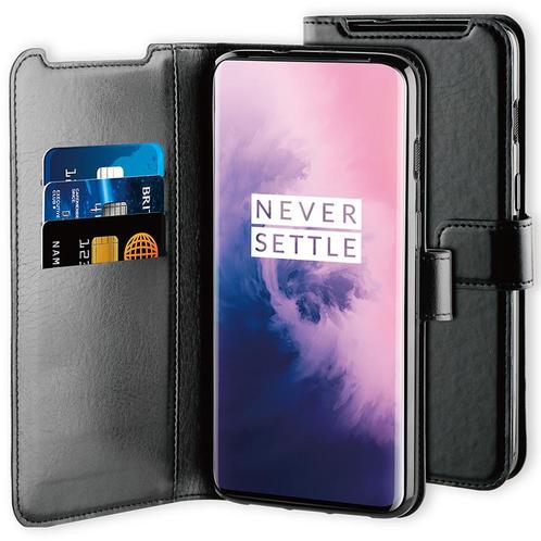 BeHello OnePlus 7 Hoesje Gel Wallet Zwart, Telecommunicatie, Mobiele telefoons | Hoesjes en Frontjes | Overige merken, Hoesje of Tasje