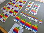 No Reserve - Lot of 23 Original Vintage Apple Rainbow Logo, Nieuw
