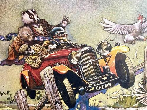 Arthur Suydam (1953) DOBLE SET! - The wind in the willows /, Antiek en Kunst, Kunst | Designobjecten