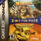 Madagascar + Shrek 2 (Losse Cartridge) (Game Boy Games), Spelcomputers en Games, Games | Nintendo Game Boy, Ophalen of Verzenden