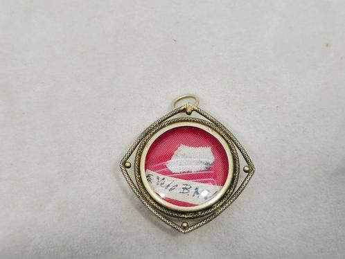 Reliekhouder - Glas, Metaal, Papier, Textiel, Zilver -, Antiek en Kunst, Kunst | Niet-Westerse kunst