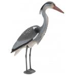 Tuindecoratie Reiger dierenbeeld - kunststof - 72 cm - vog.., Tuin en Terras, Tuinbeelden, Verzenden, Nieuw