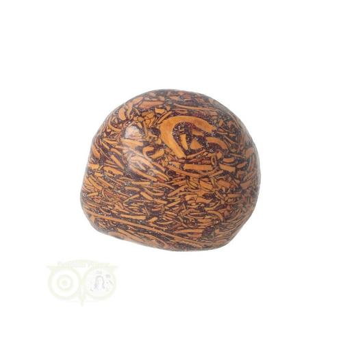 Coquina Jaspis trommelsteen Nr 9 - 22 gram, Sieraden, Tassen en Uiterlijk, Edelstenen, Nieuw, Verzenden