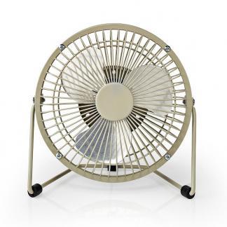 USB ventilator | Nedis | Ø 15 cm (360° draaibaar, Grijs), Witgoed en Apparatuur, Airco's, Nieuw, Verzenden