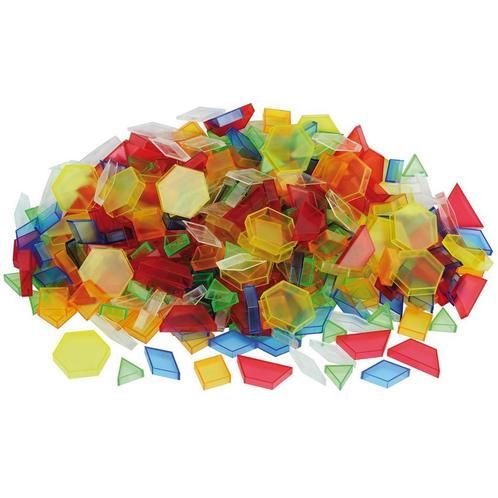 TickiT - Transparante Patroonblokken 180 stuks, Kinderen en Baby's, Speelgoed | Educatief en Creatief