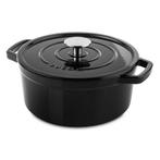 Ducq Gietijzeren Braadpan Zwart - 22 cm, Huis en Inrichting, Verzenden, Nieuw