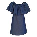 Verysimple • jurk in denim look• 34 (IT40), Kleding | Dames, Jurken, Nieuw, Verysimple, Maat 34 (XS) of kleiner, Blauw