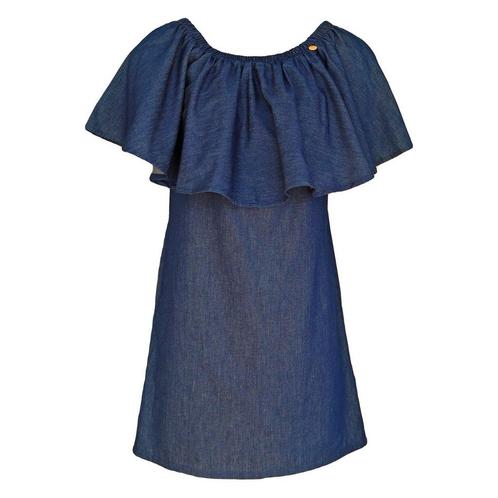 Verysimple • jurk in denim look• 34 (IT40), Kleding | Dames, Jurken, Blauw, Nieuw, Maat 34 (XS) of kleiner, Verzenden