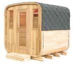 Buiten Sauna - GAÏA NOVA 205 x 205 x 220 cm, Sport en Fitness, Nieuw, Complete sauna, Verzenden, Fins of Traditioneel