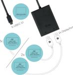 USB-C Adaptor i-Tec C31DUAL4KDP Thunderbolt 3, Ophalen of Verzenden, Zo goed als nieuw