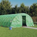 vidaXL Tuinkas met stalen frame 100 m² 20x5x2,3 m groen, Verzenden, Nieuw