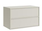 Wastafel Onderkast Mali 80 cm Beige Wastafelmeubel, Huis en Inrichting, Badkamer | Badkamermeubels, Verzenden, Nieuw