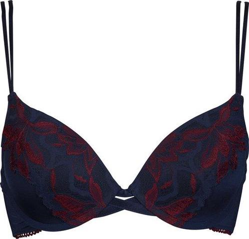 After Eden - Maat D70 - Eline Push-up BH - Tweekleurig Blauw, Kleding | Dames, Ondergoed en Lingerie, Verzenden