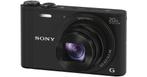 Sony Cyber-Shot DSC-WX350 Digitale Compact Camera - Zwart, Verzenden, Zo goed als nieuw