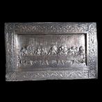 Relief, Het Laatste Avondmaal - 65 x 40 cm - Legering,