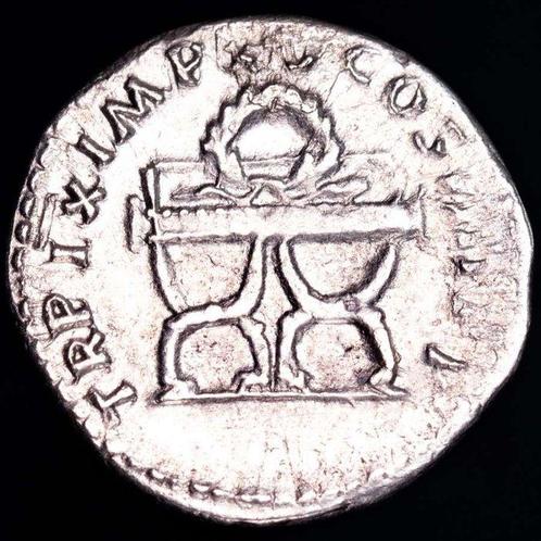 Romeinse Rijk. Titus (79-81 n.Chr.). Denarius Rome mint,, Postzegels en Munten, Munten | Europa | Niet-Euromunten