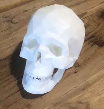 3D Geprinte Halloween artikelen (spook,doodshoofd,tekst,etc)