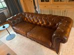 Bank - Leder - Chesterfield bruine cognac