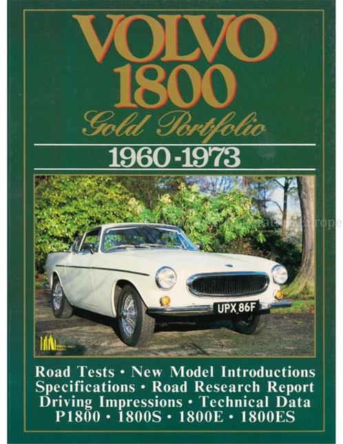 VOLVO 1800 GOLD PORTFOLIO 1960 - 1973, Boeken, Auto's | Boeken, Volvo